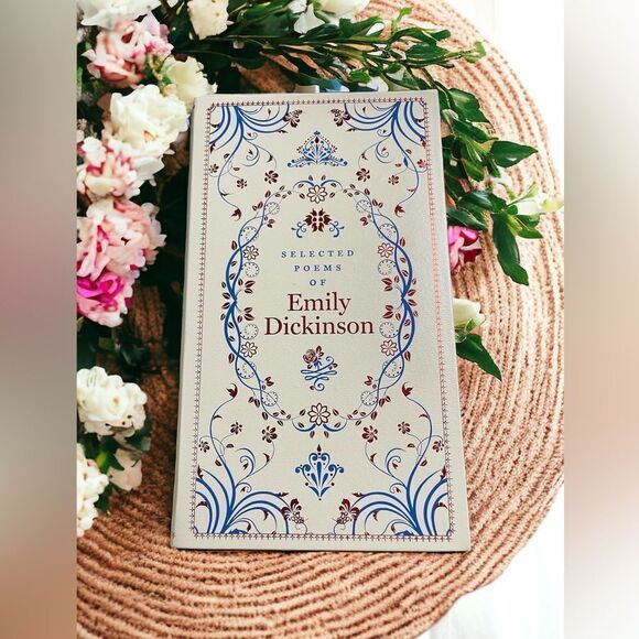 SELECTED POEMS OF EMILY DICKINSON AND HANDCRAFTED BOOKMARK - Picture 1 of 6